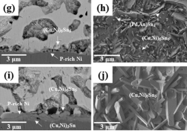 激光焊接后的焊點(diǎn)SEM圖。