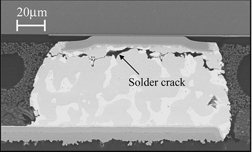 1691473278465023.png SEM-images-of-63Sn-37Pb-flip-chip-solder-joint-first-failure-a-Non-underfill-FCOB.png